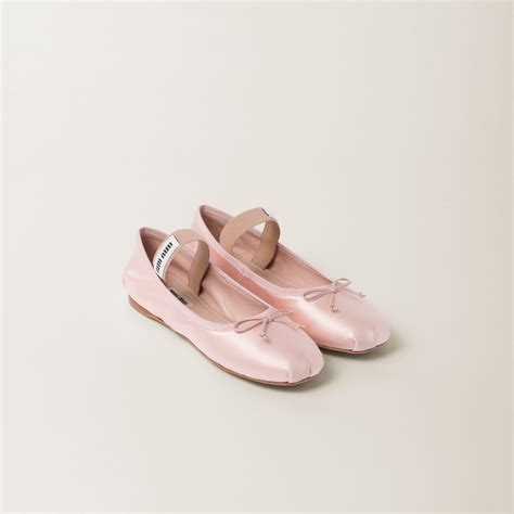 miu miu ballerinas pink